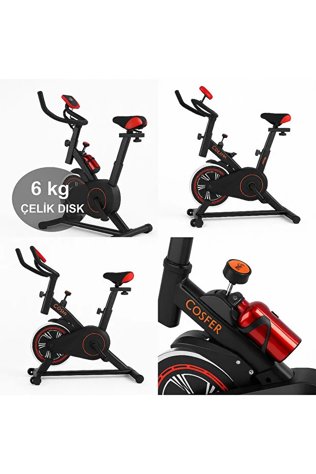 Cosfer Spinning Bike Kondisyon Bisikleti Ve Kondisyon Aleti(120 Kg Kapasiteli)